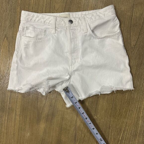 Favorite Daughter The Juni High Rise Cutoff Shorts size 27 white - Picture 3 of 11